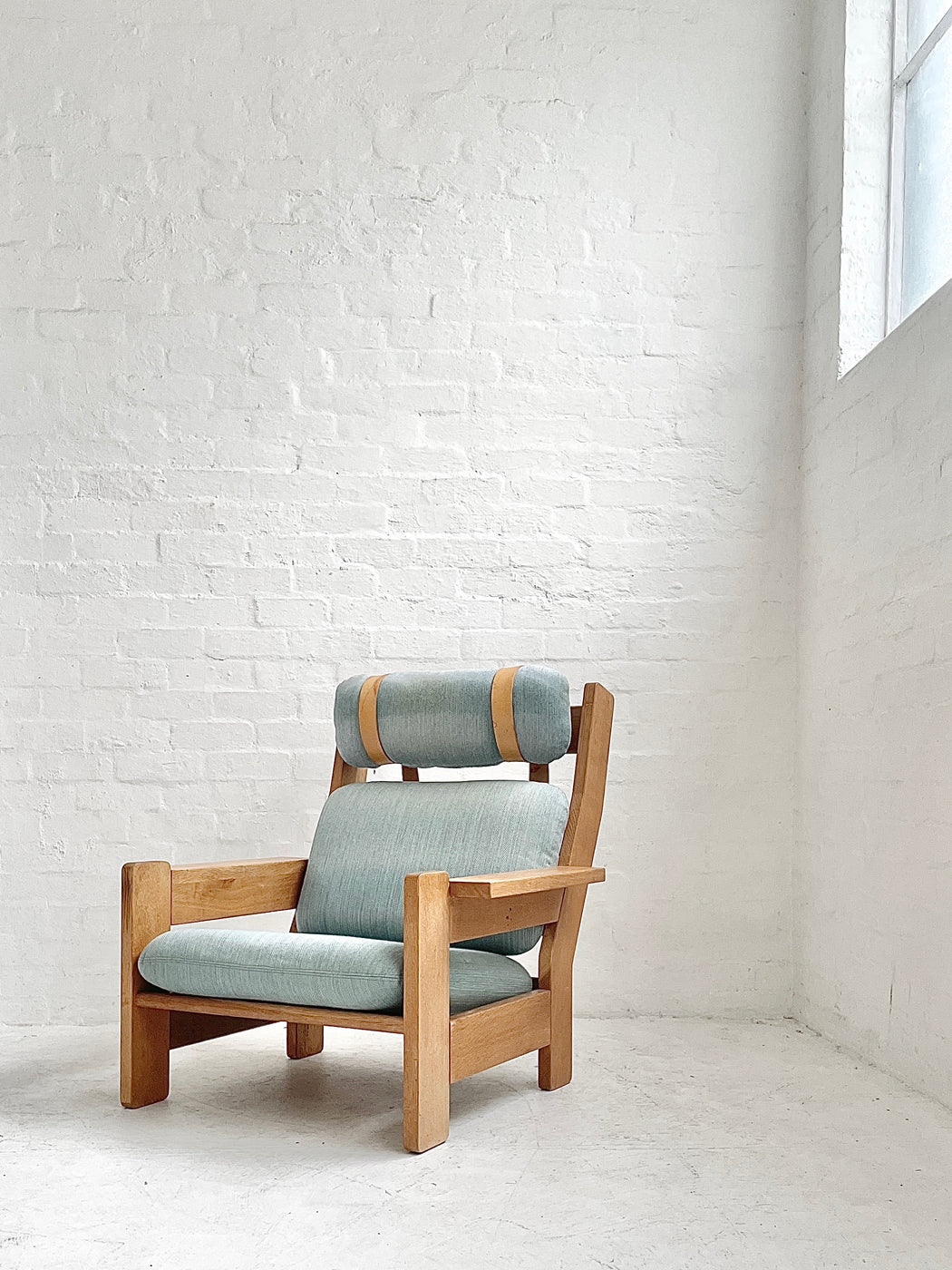 Danish Oak 'Plank' Easy Chair
