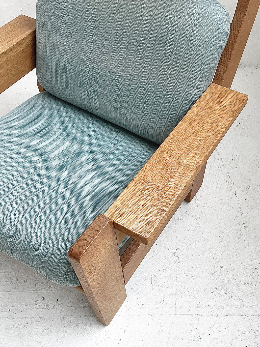 Danish Oak 'Plank' Easy Chair