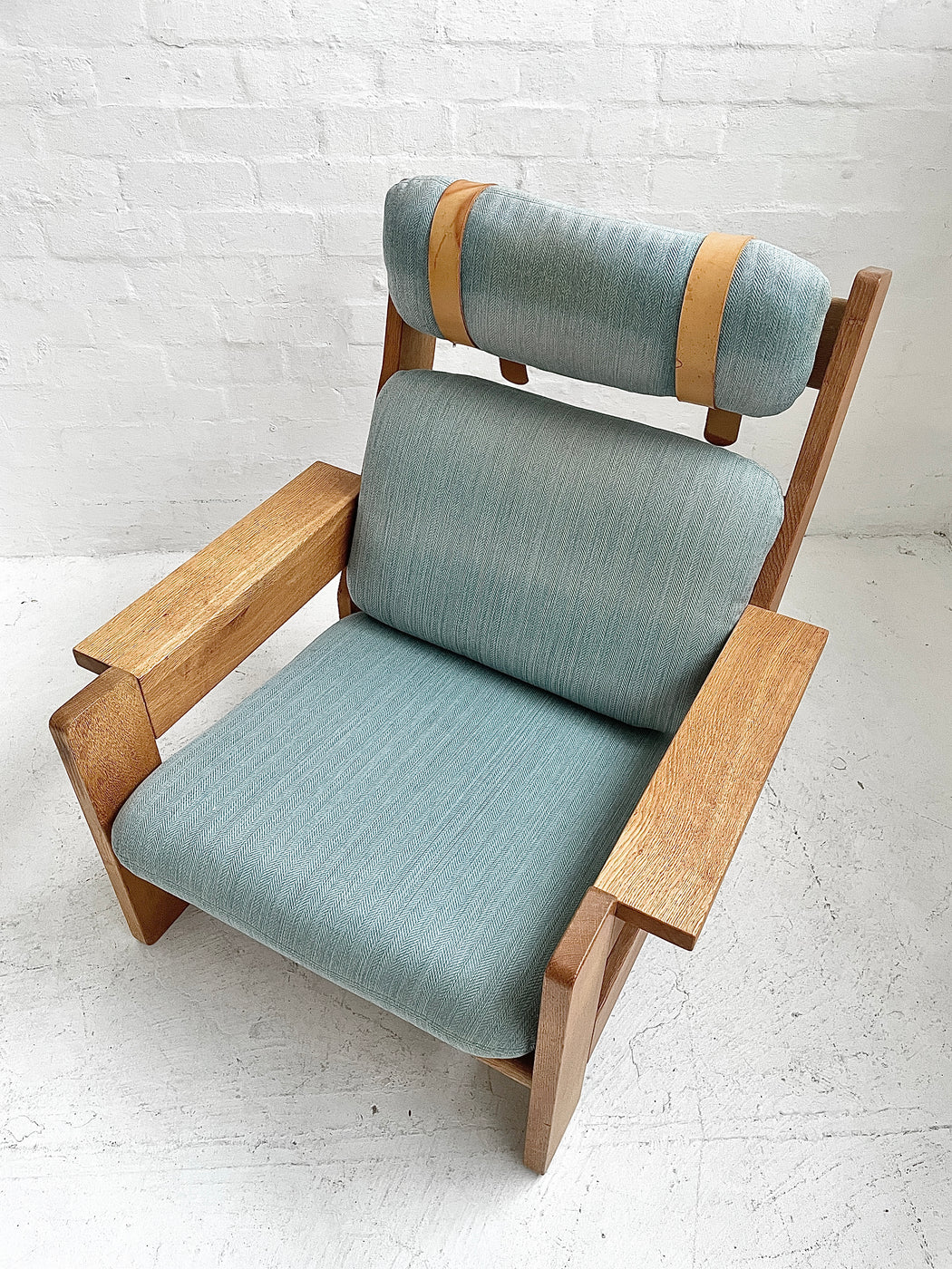 Danish Oak 'Plank' Easy Chair