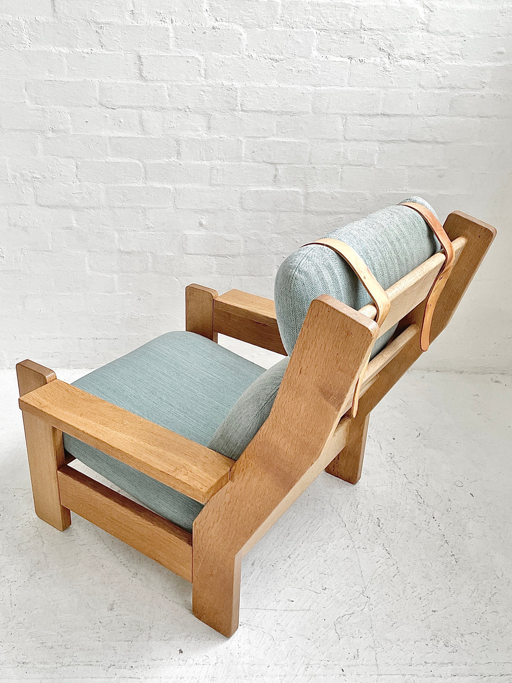 Danish Oak 'Plank' Easy Chair