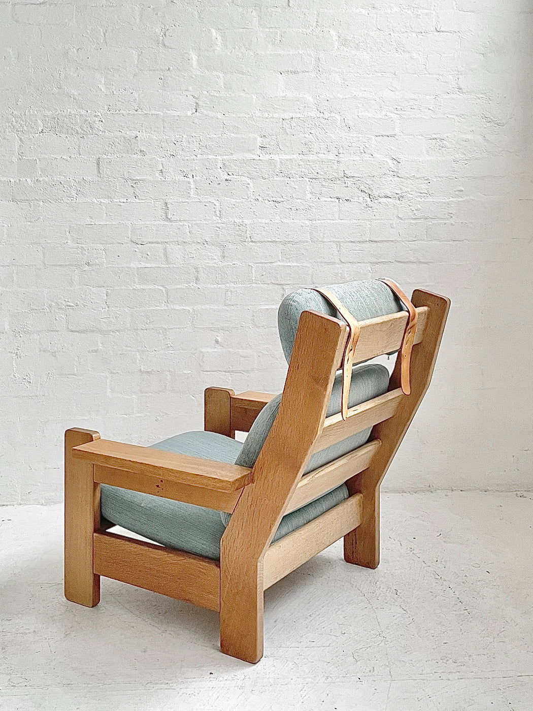 Danish Oak 'Plank' Easy Chair