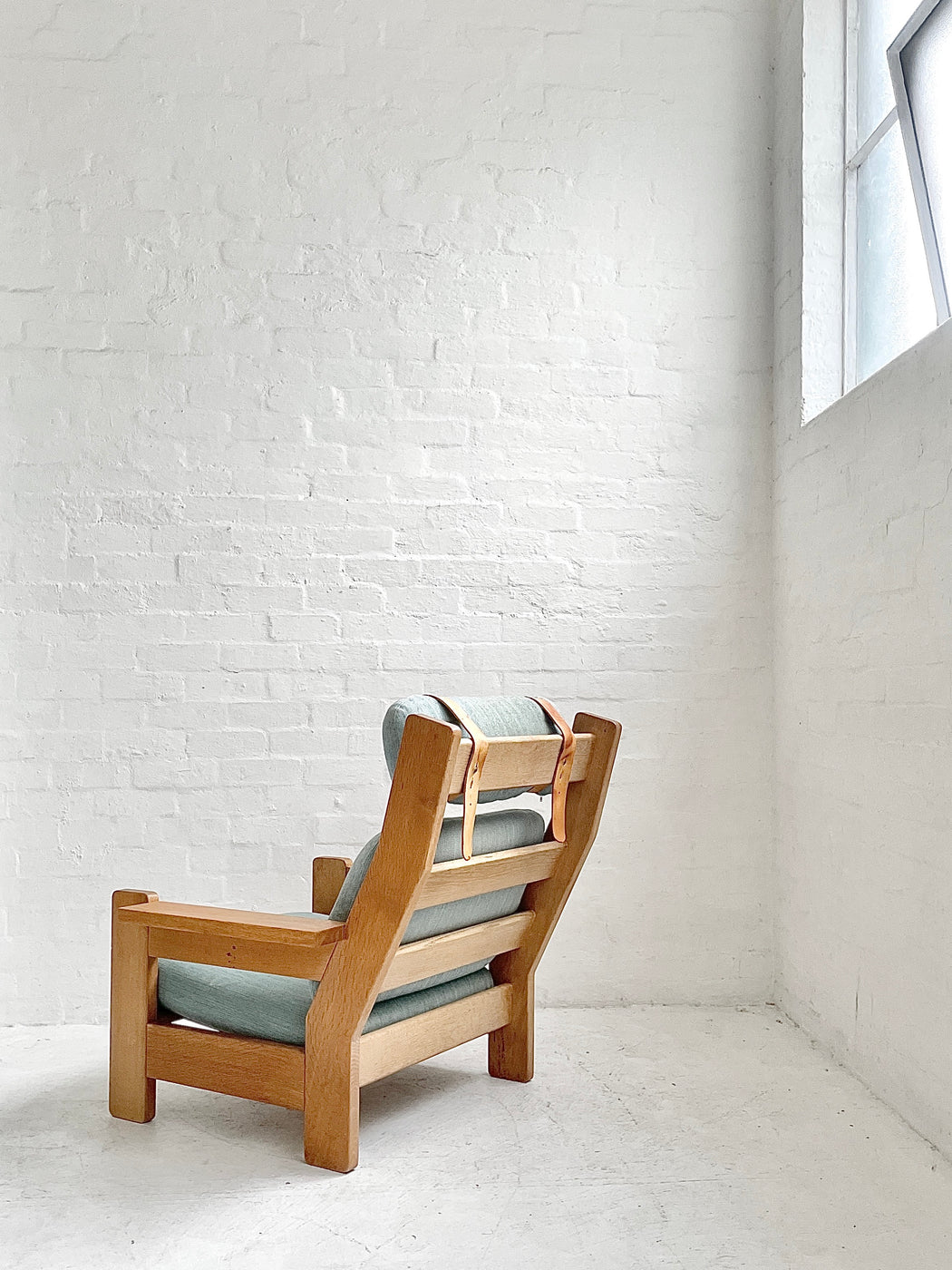 Danish Oak 'Plank' Easy Chair
