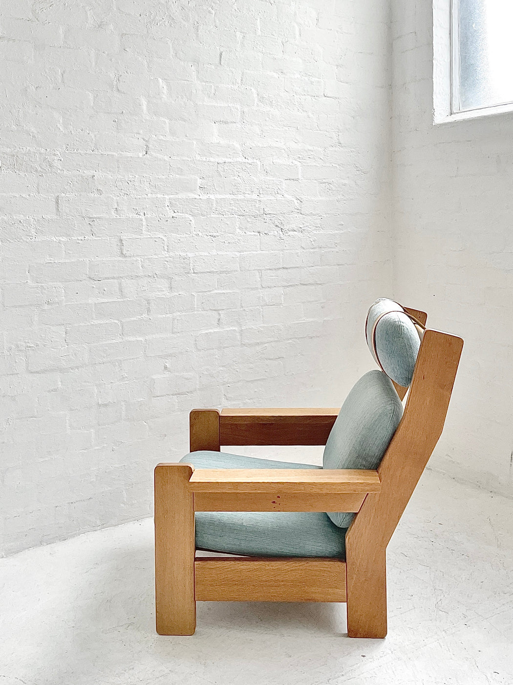 Danish Oak 'Plank' Easy Chair