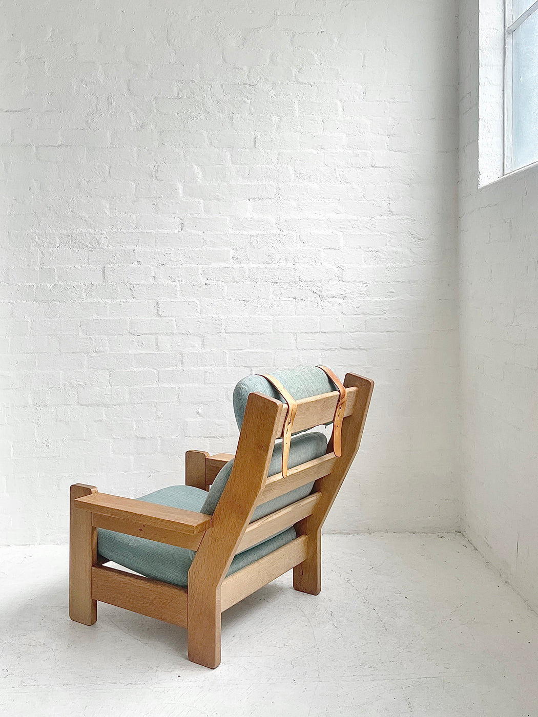 Danish Oak 'Plank' Easy Chair