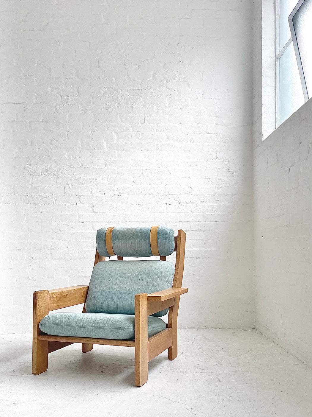 Danish Oak 'Plank' Easy Chair