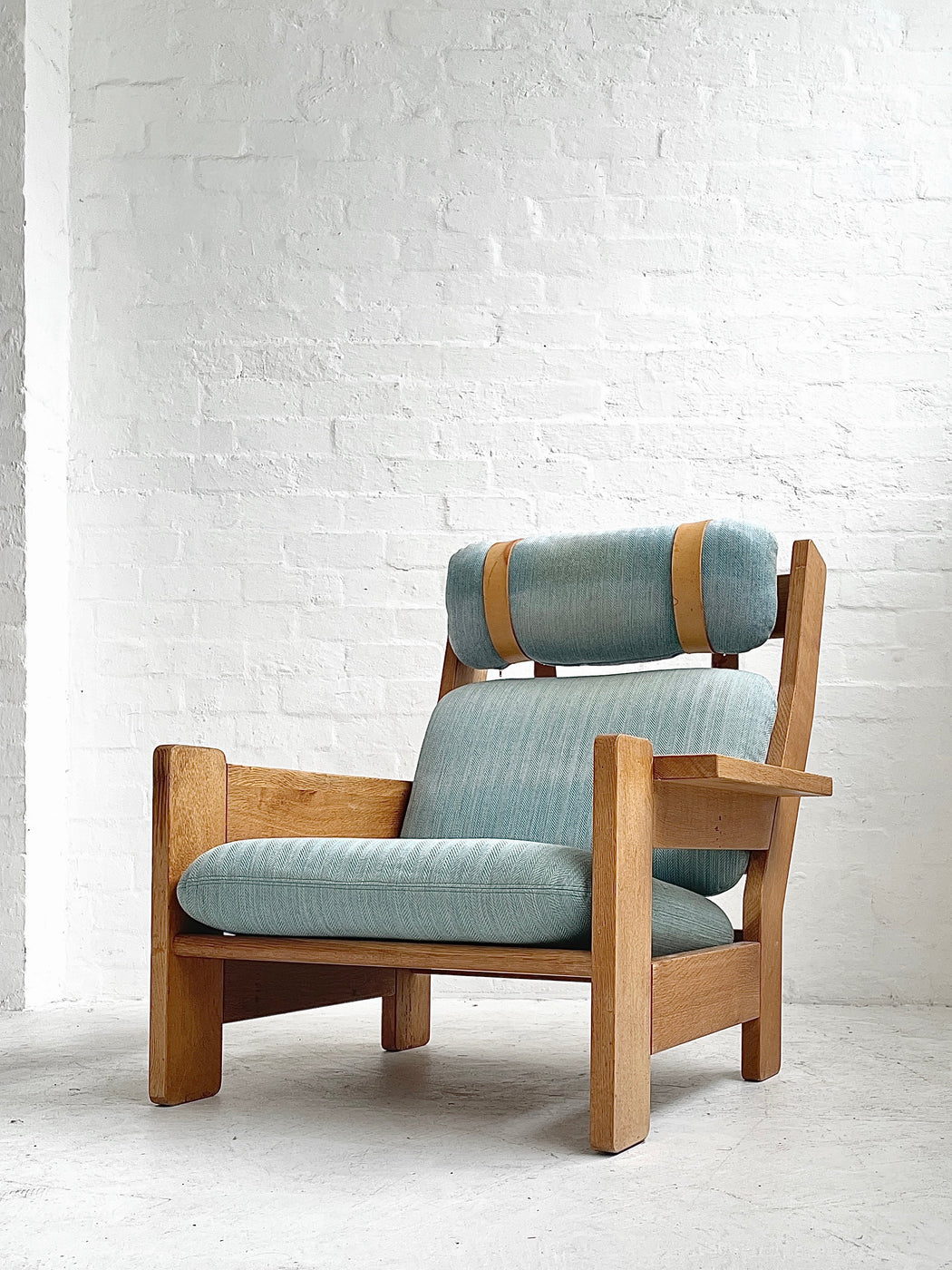 Danish Oak 'Plank' Easy Chair