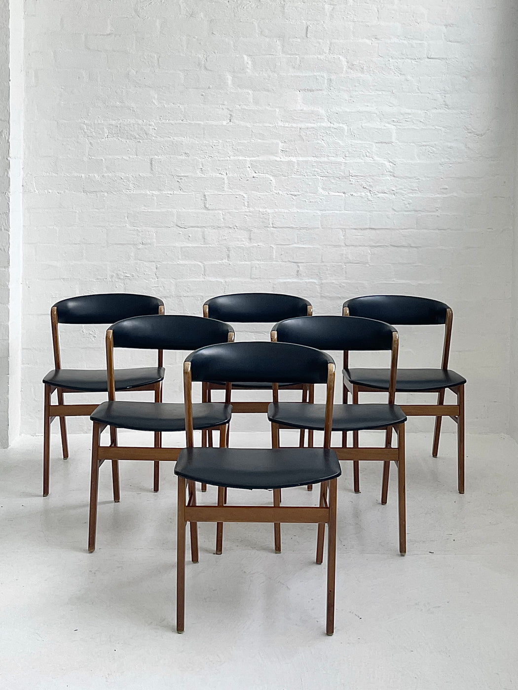 Set of Six Sax 'Round' Chairs