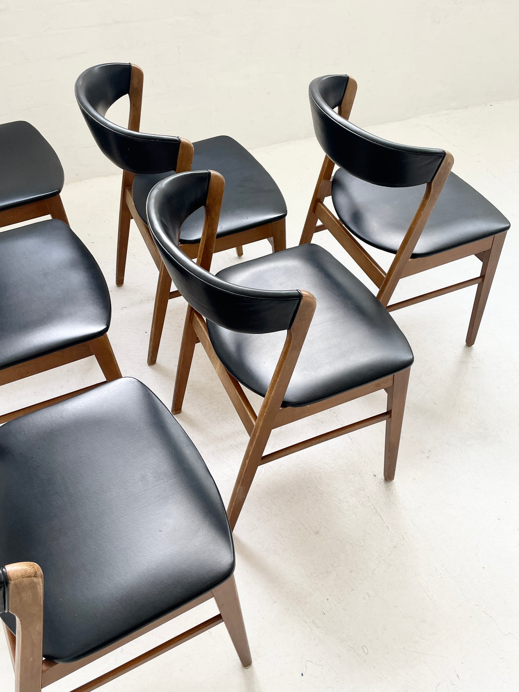 Set of Six Sax 'Round' Chairs