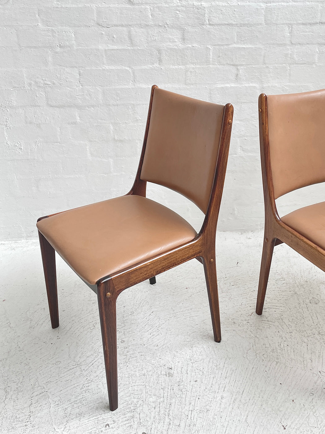 Johannes Andersen Rosewood Dining Chairs