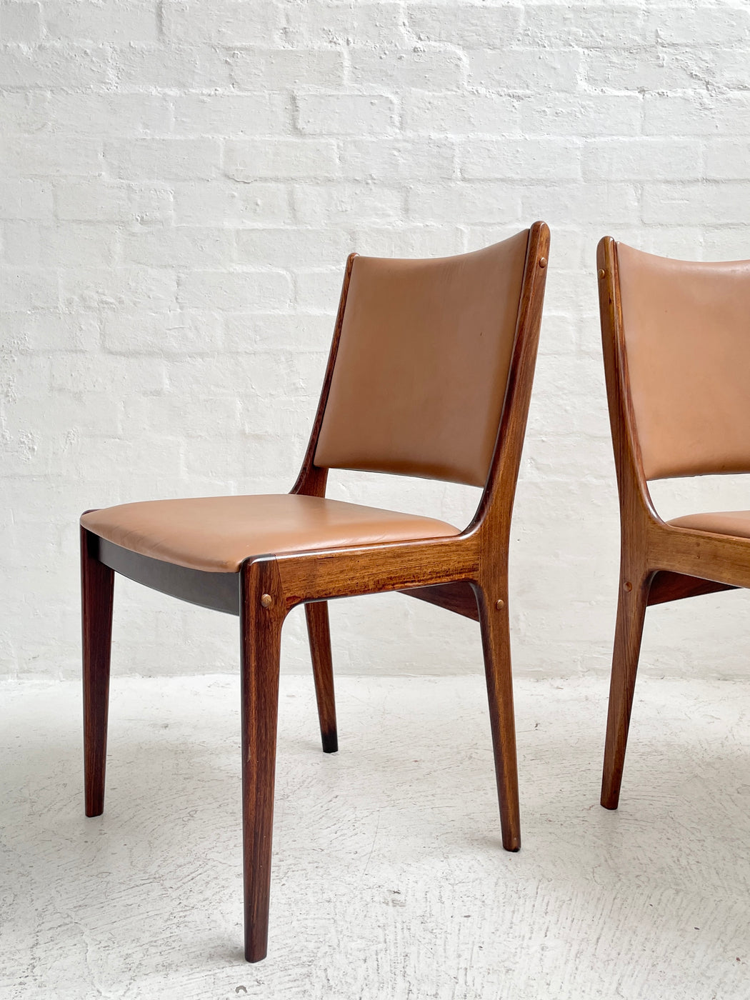 Johannes Andersen Rosewood Dining Chairs