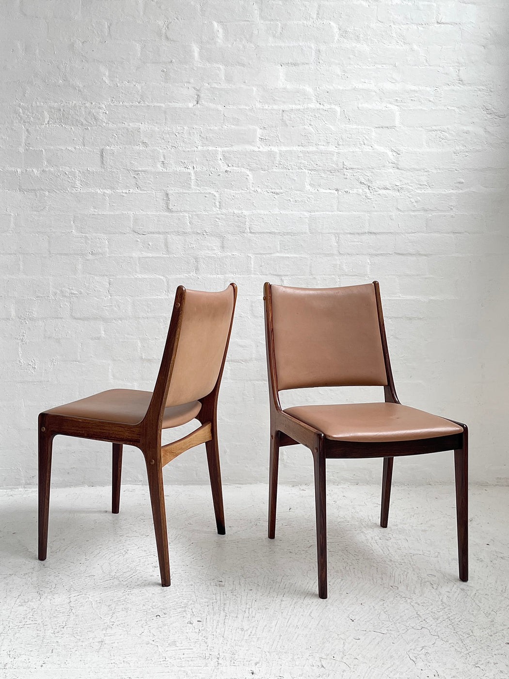 Johannes Andersen Rosewood Dining Chairs