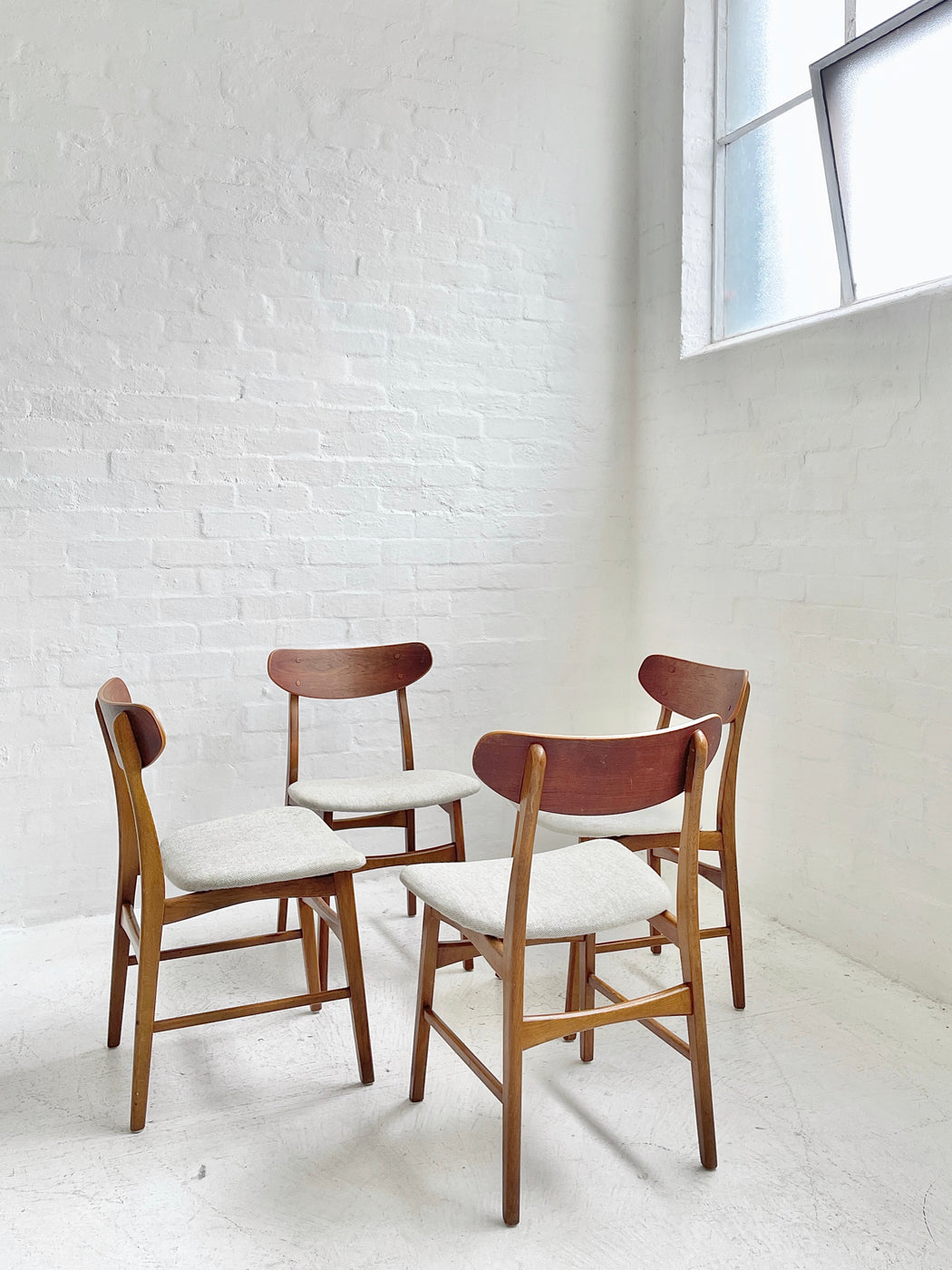 Set of 4 Danish Dining Chairs