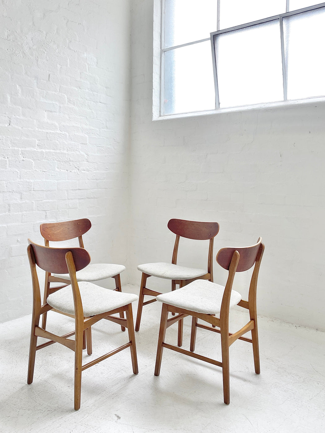 Set of 4 Danish Dining Chairs