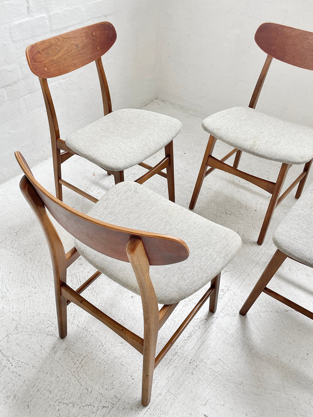 Set of 4 Danish Dining Chairs