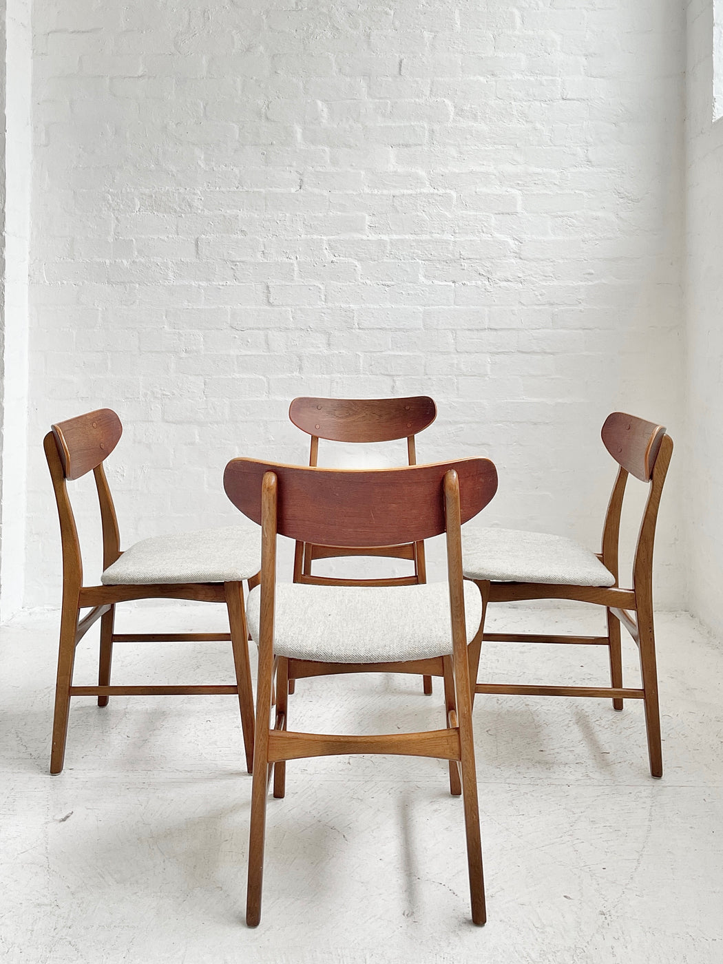 Set of 4 Danish Dining Chairs