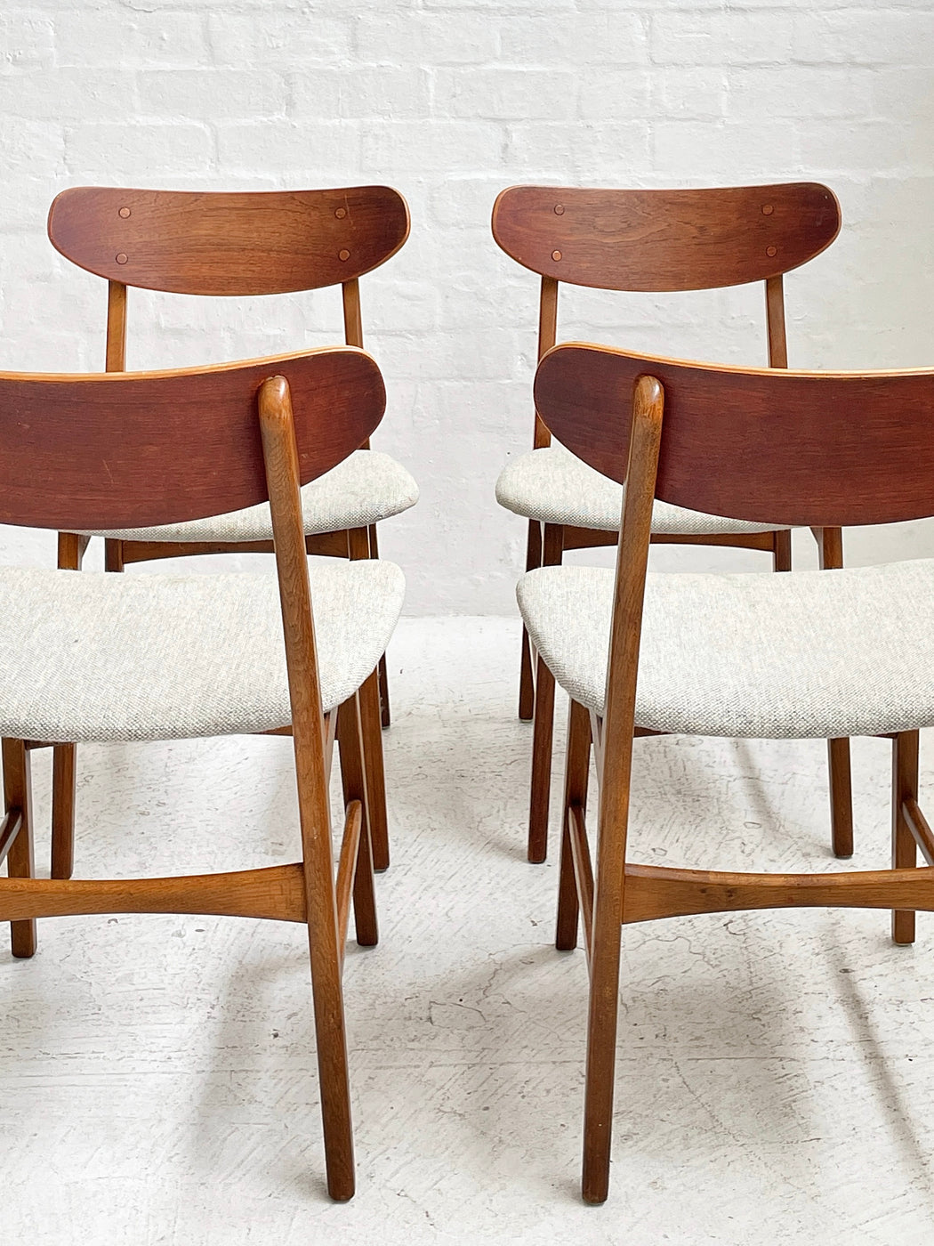 Set of 4 Danish Dining Chairs