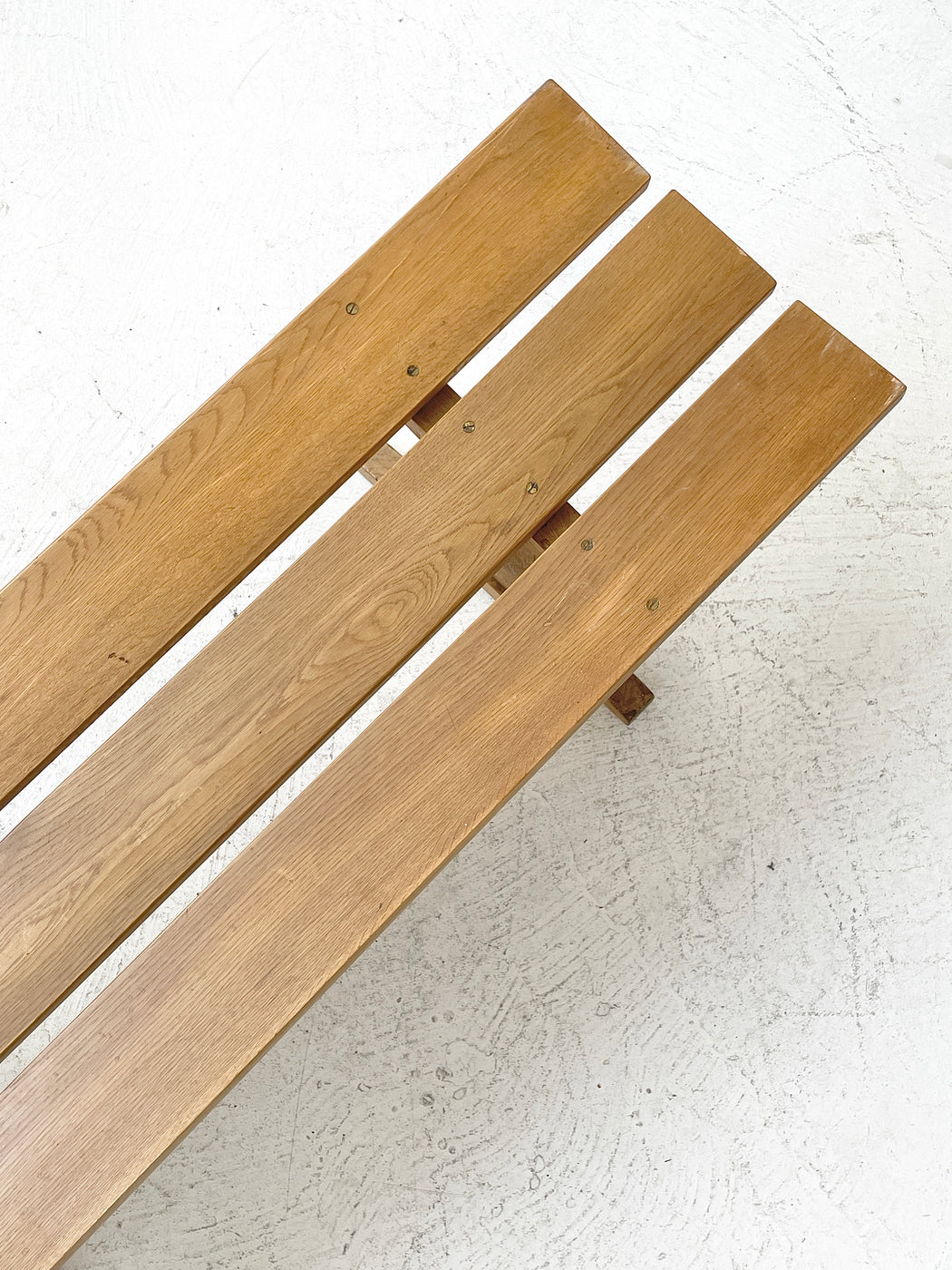 Oak 'Shaker' Bench Seat