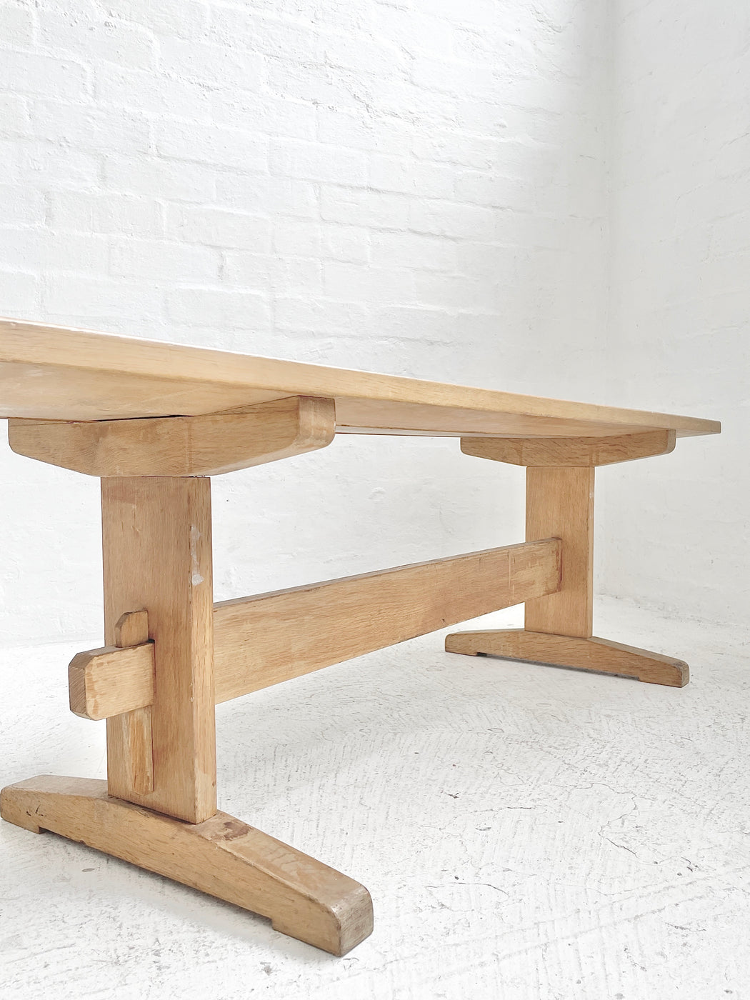 Oak 'Shaker' Bench Seat