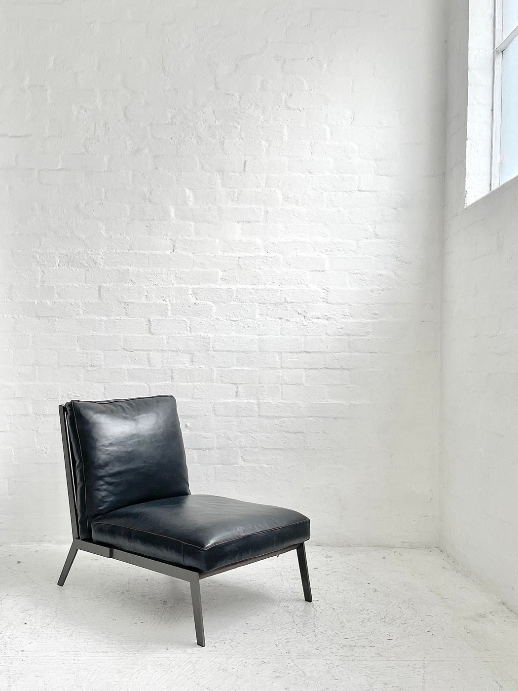 Arc Leather Lounge Chair by Camerich