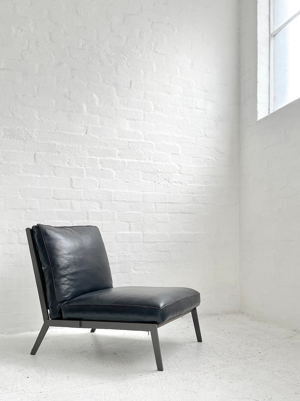 Arc Leather Lounge Chair by Camerich