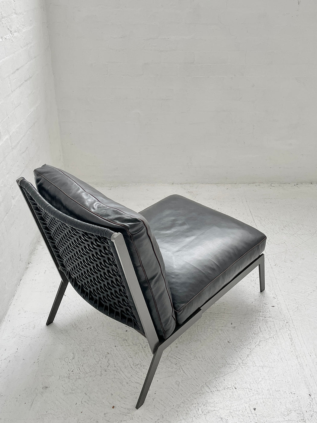 Arc Leather Lounge Chair by Camerich