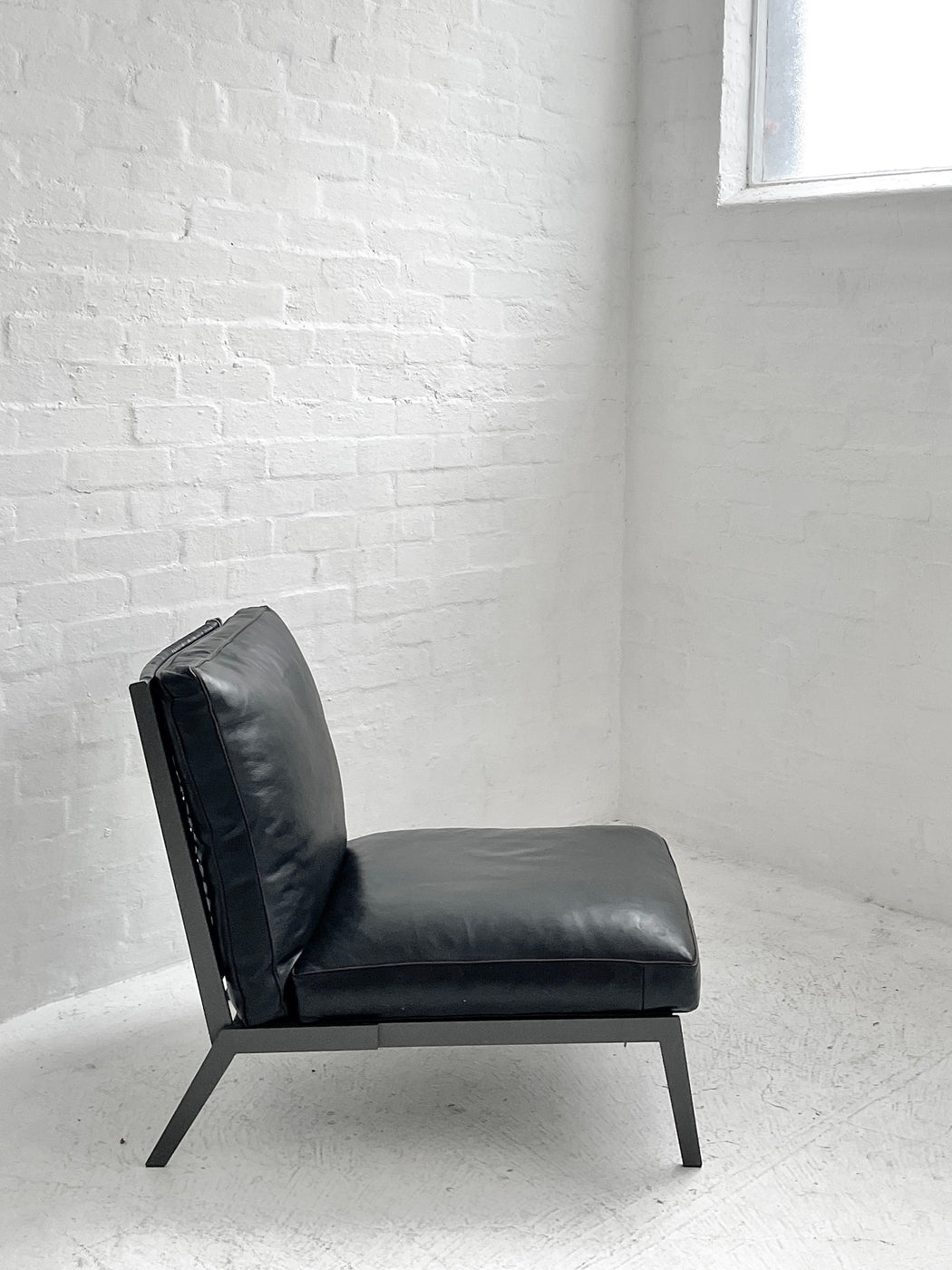 Arc Leather Lounge Chair by Camerich