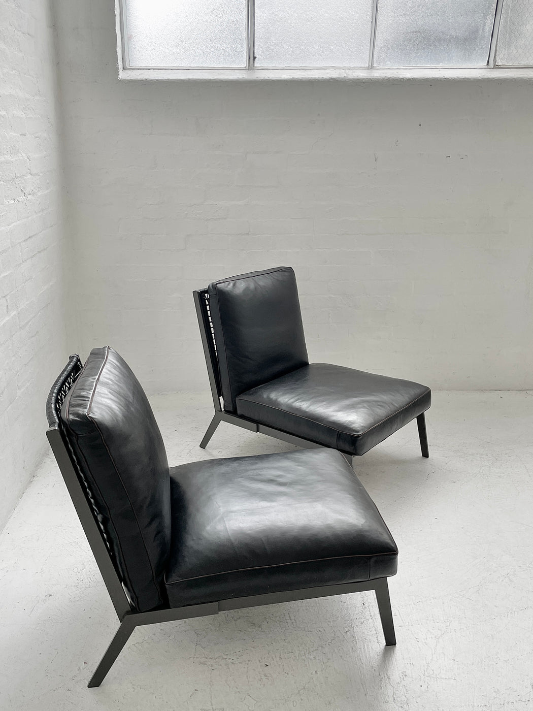 Arc Leather Lounge Chair by Camerich