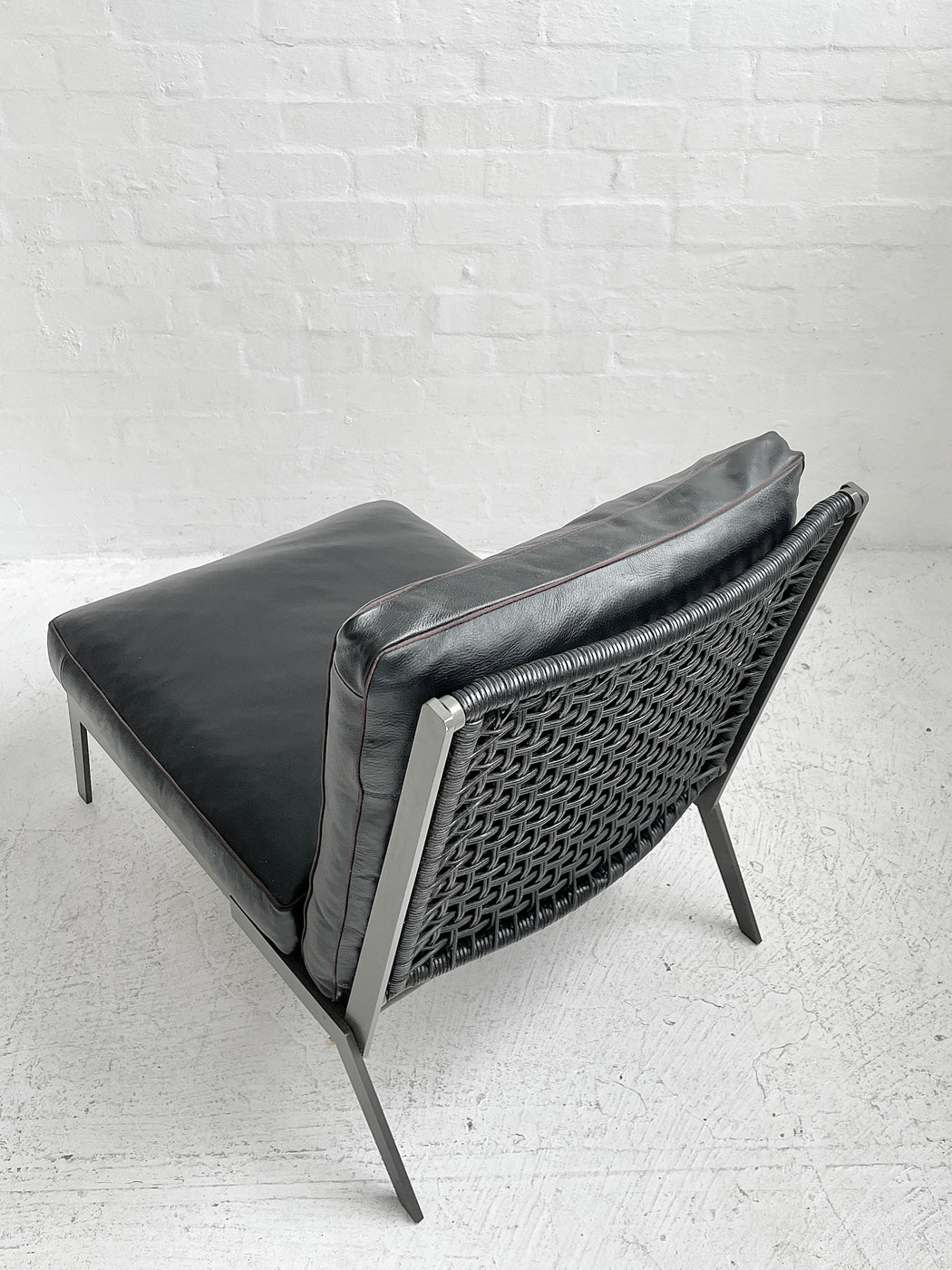 Arc Leather Lounge Chair by Camerich