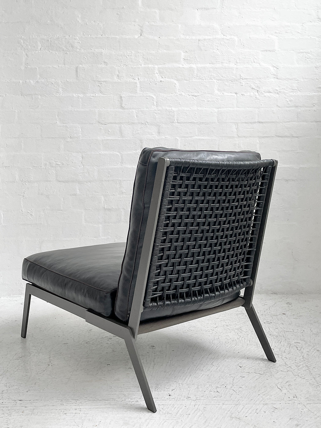 Arc Leather Lounge Chair by Camerich