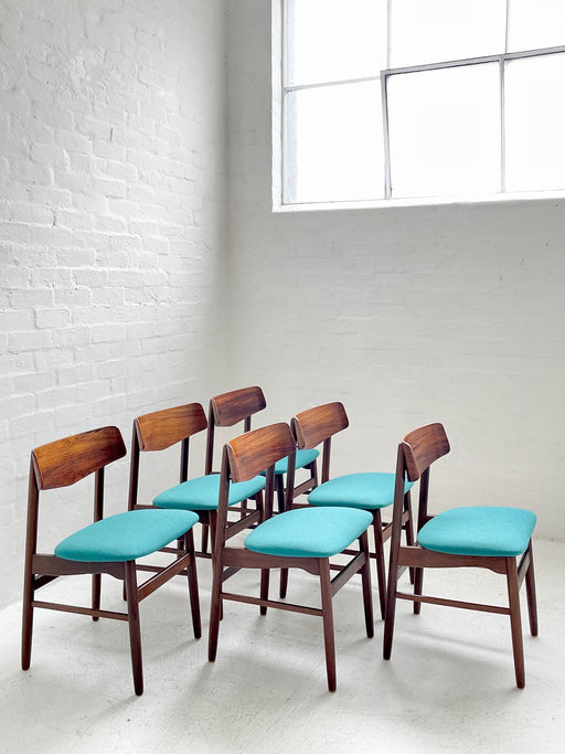 Six Danish Dining Chairs