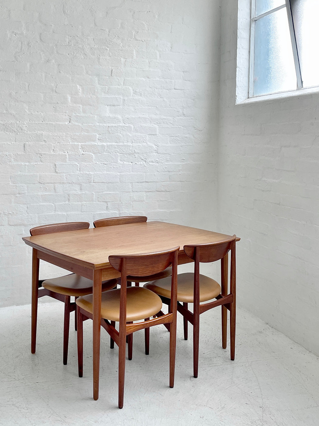 Danish Teak Extension Dining Table