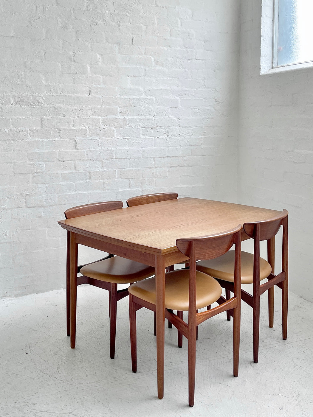 Danish Teak Extension Dining Table