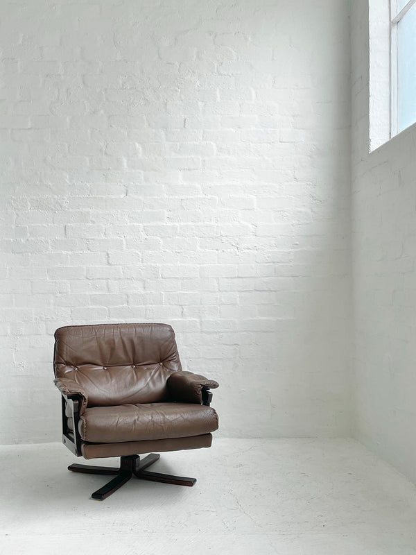 Arne Norell Swivel Chair