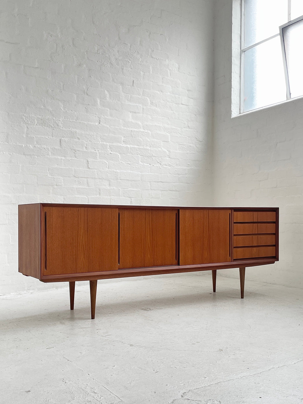 Danish Lowline Teak Sideboard