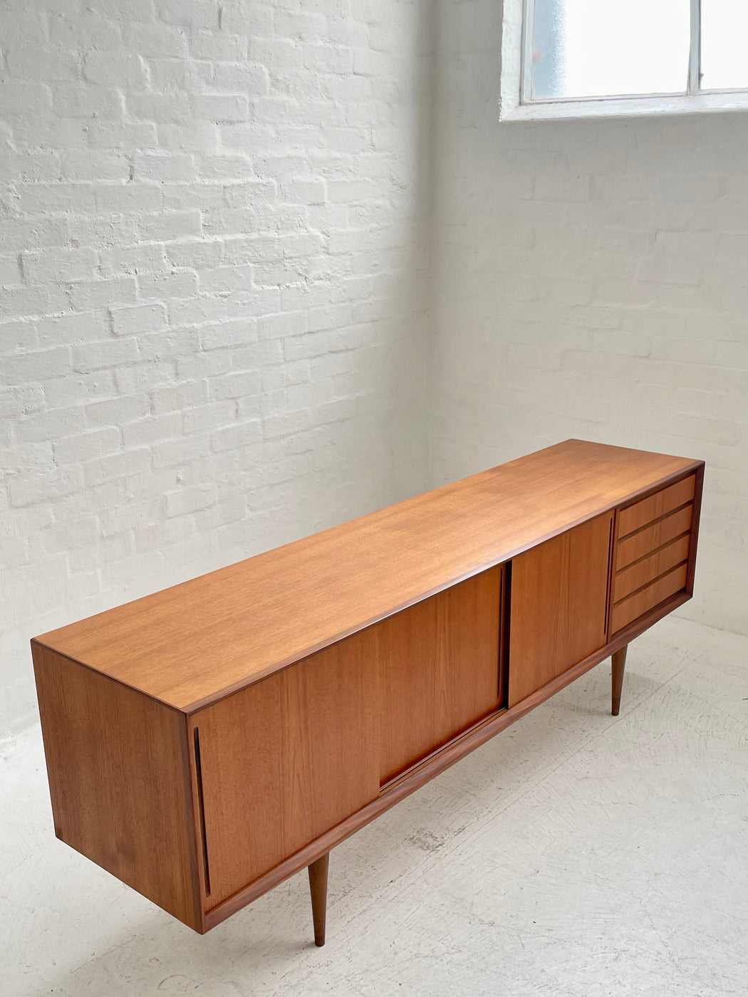 Danish Lowline Teak Sideboard