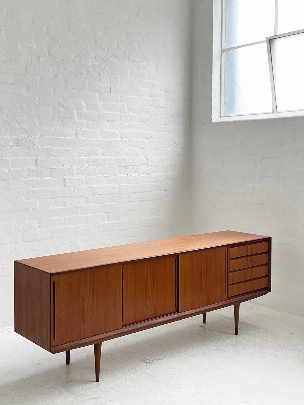 Danish Lowline Teak Sideboard