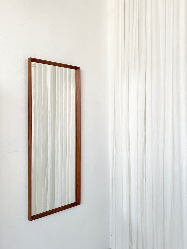 Large Danish Teak Mirror