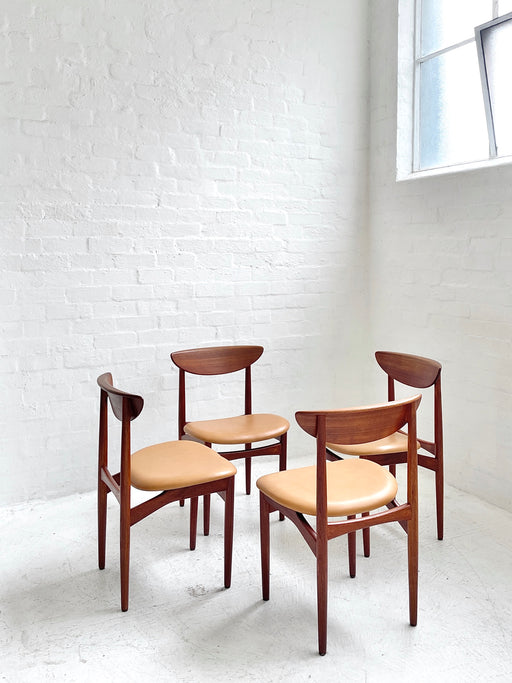 Set of 4 Kurt Østervig Dining Chairs