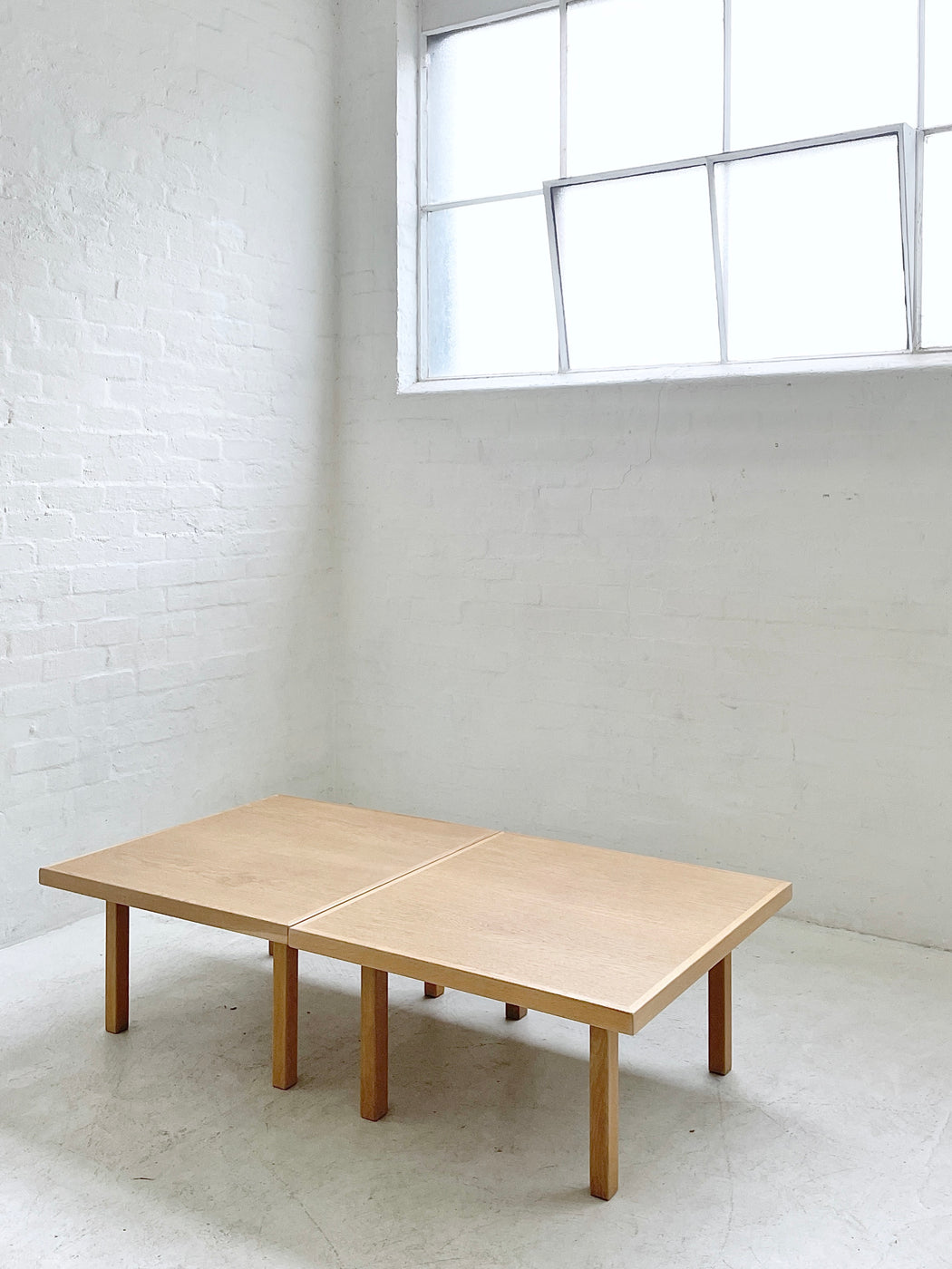 Pair of Danish Oak Coffee Tables