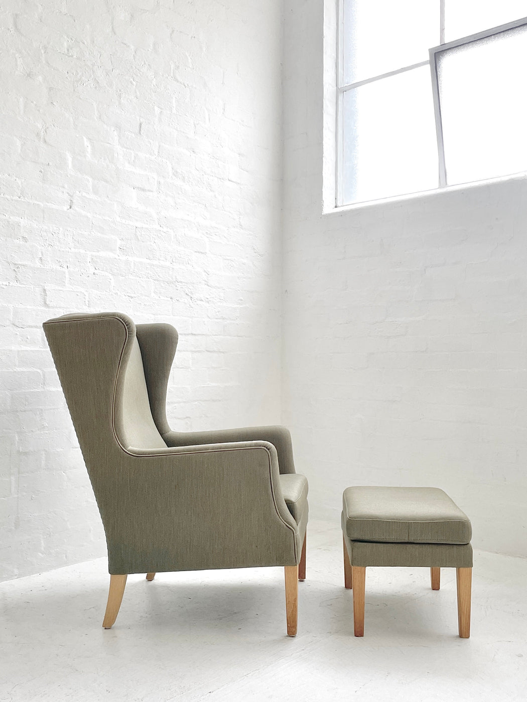 Danish Wingback Easy Chair