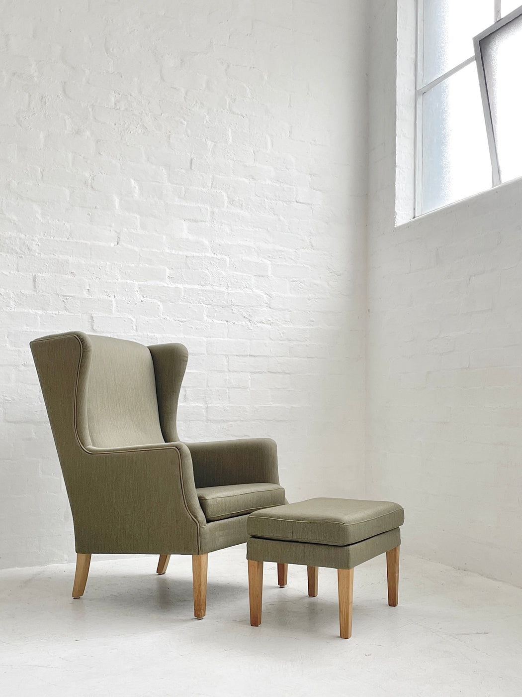 Danish Wingback Easy Chair