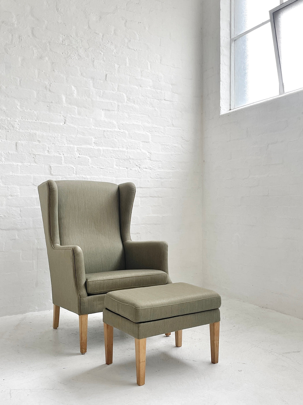 Danish Wingback Easy Chair