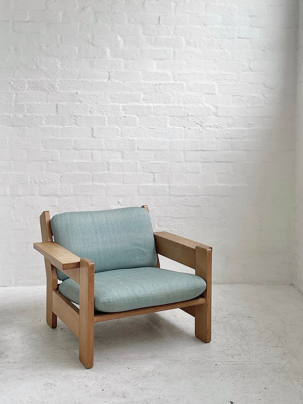 Danish Oak 'Plank' Easy Chair
