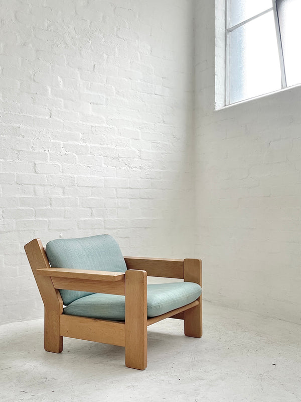 Danish Oak 'Plank' Easy Chair