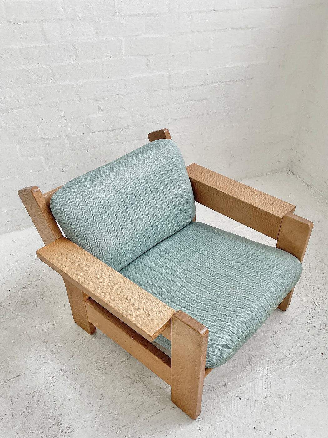 Danish Oak 'Plank' Easy Chair