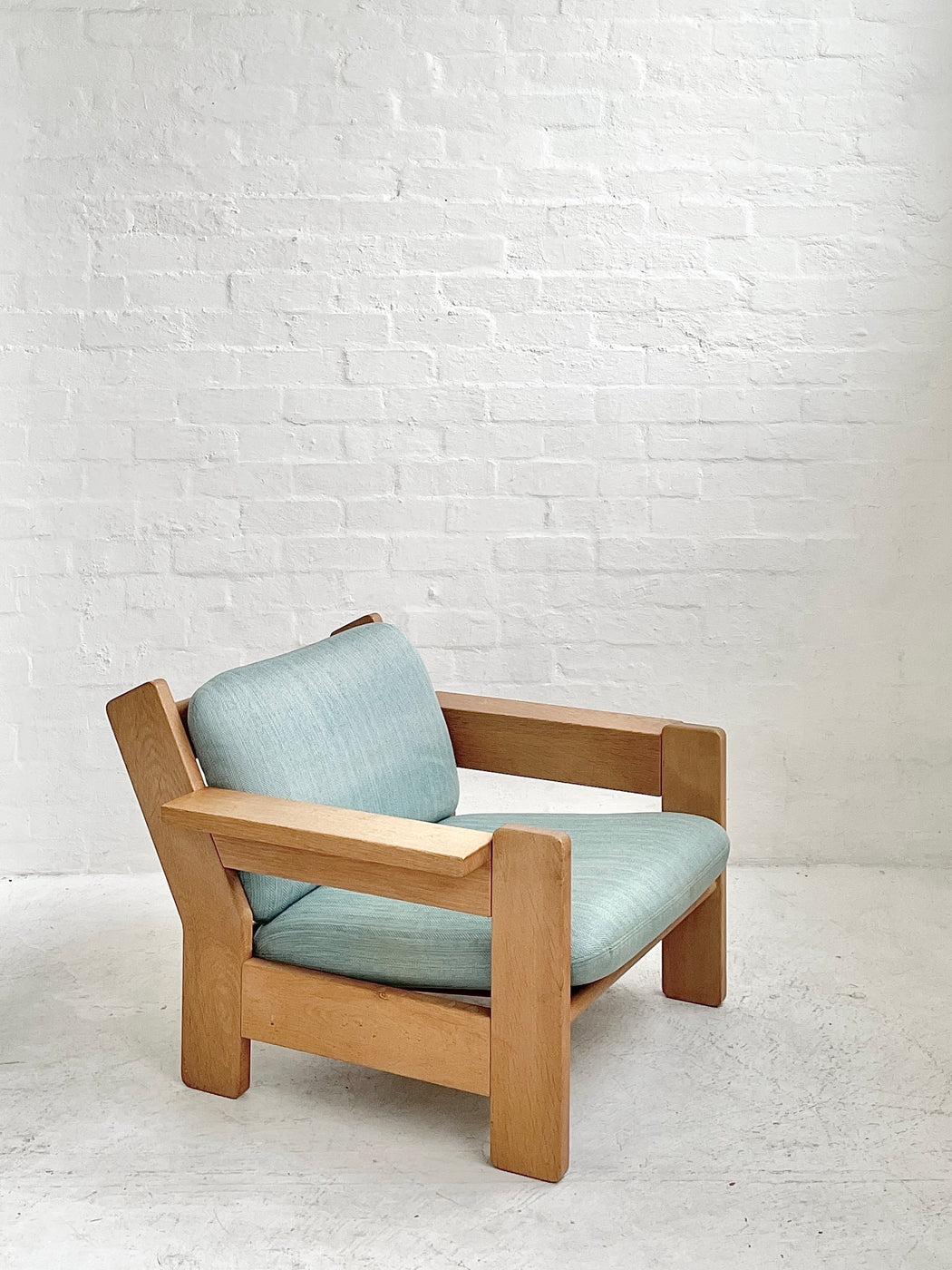 Danish Oak 'Plank' Easy Chair