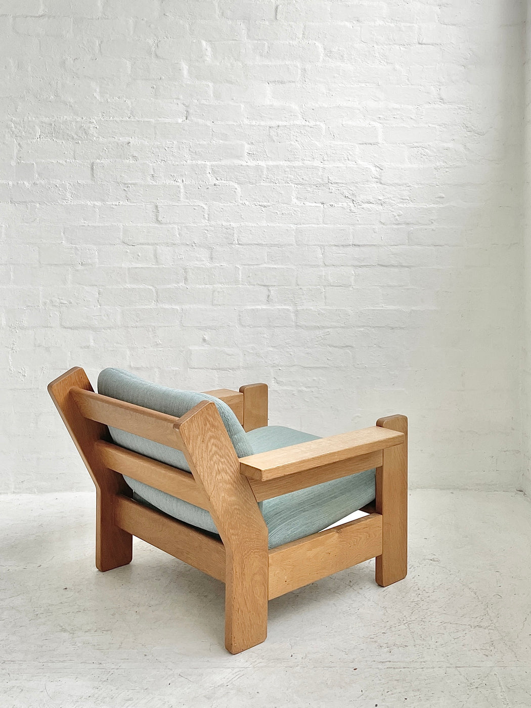 Danish Oak 'Plank' Easy Chair