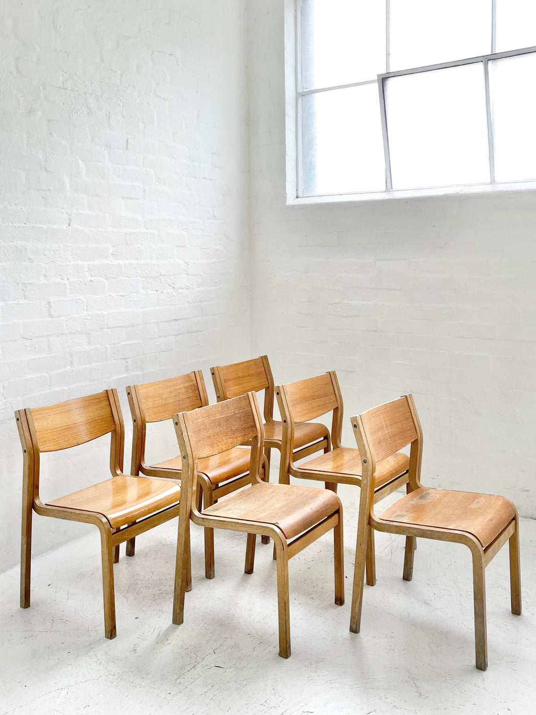 Set of 6 Rud Thygesen & Johnny Sørensen Chairs