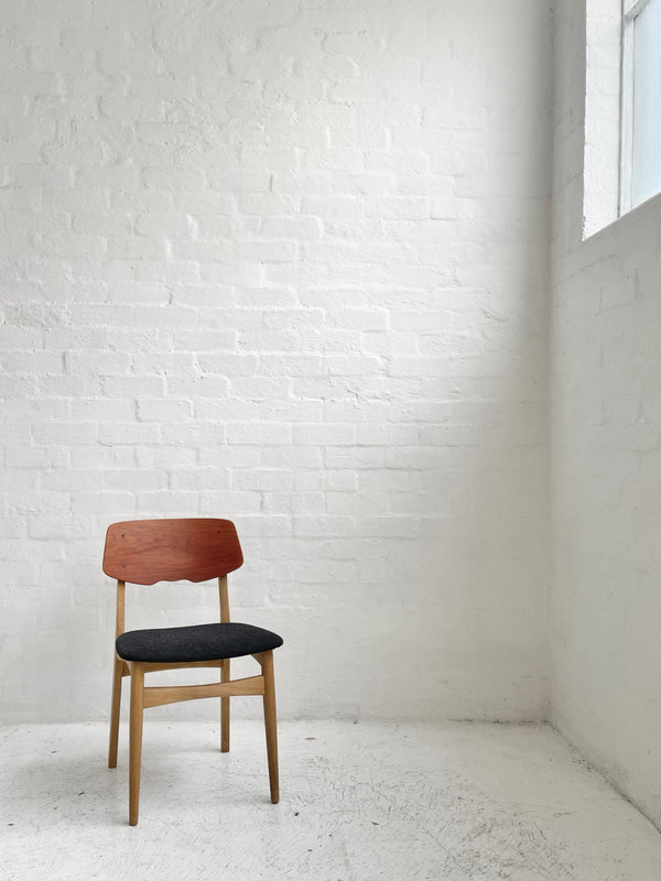 Danish Teak and Oak Chair
