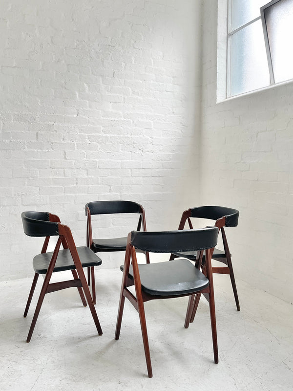 Th.Harlev 'Model 205' Teak Chairs